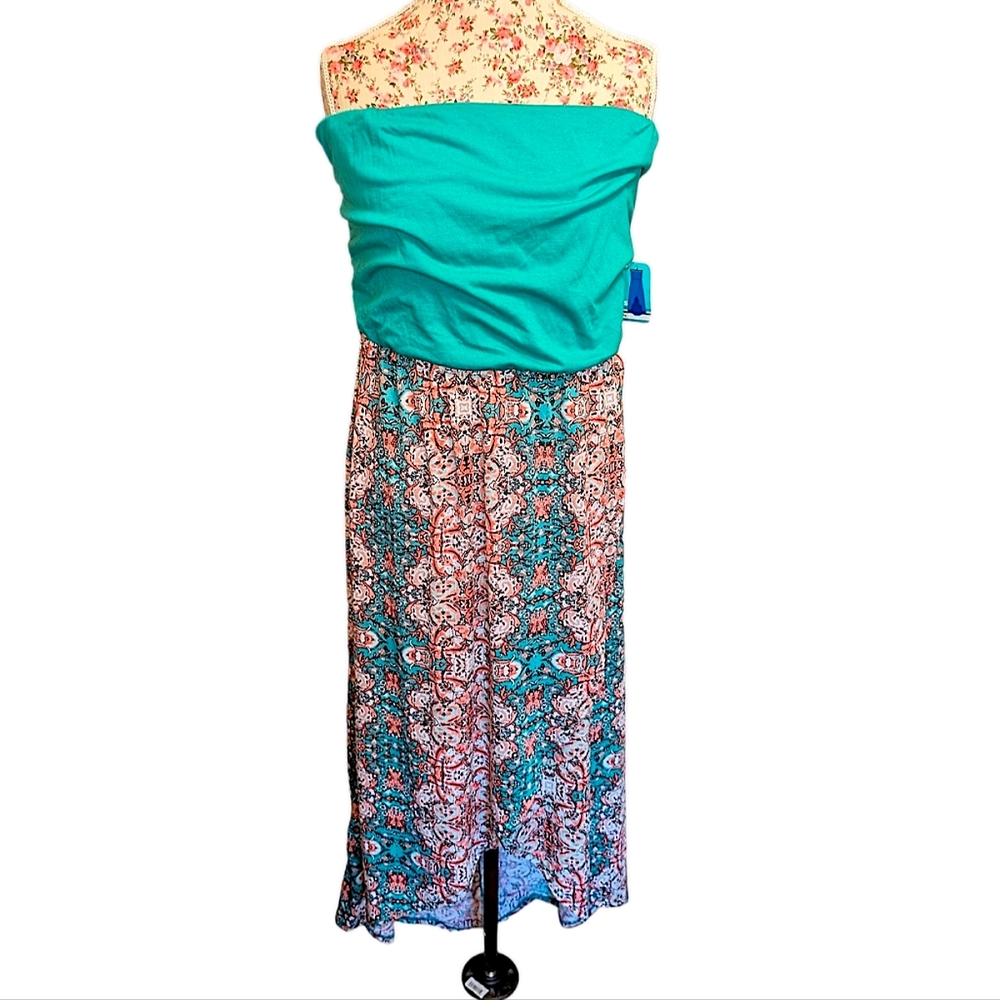 Just Be high-low maxidress